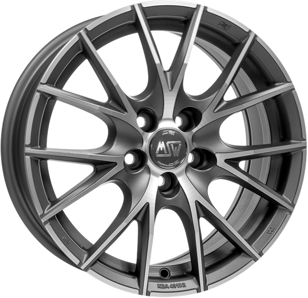 MSW 25 Titanium polished 8,00x18 5x112,00 ET21,00