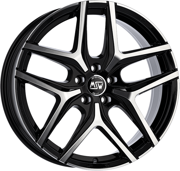 MSW 40 Black Polished 8,00x18 5x108,00 ET42,00