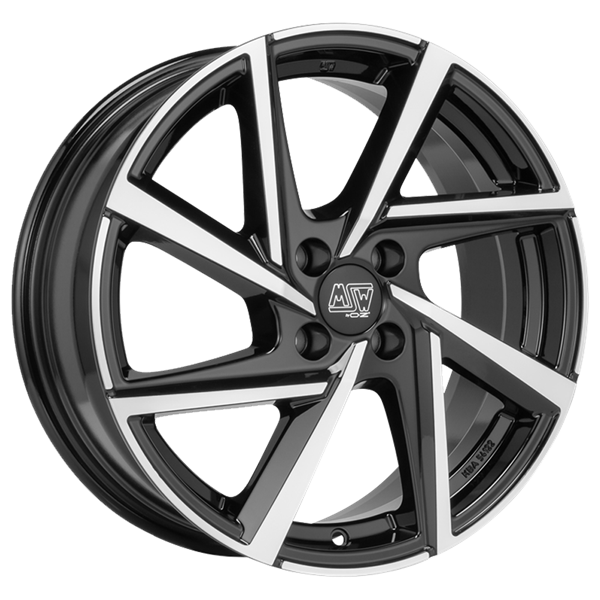 MSW 80-4 Gloss Black Polished 6,00x15 4x100,00 ET45,00