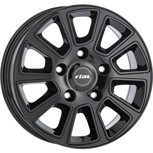 RIAL Transporter 2 Black Gloss 6,00x16 5x112,00 ET30,00