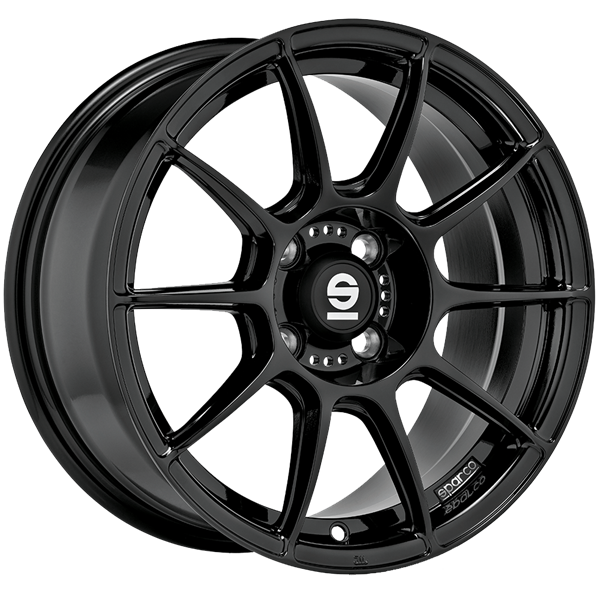 Sparco FF1 Gloss Black 7,00x17 4x108,00 ET47,00